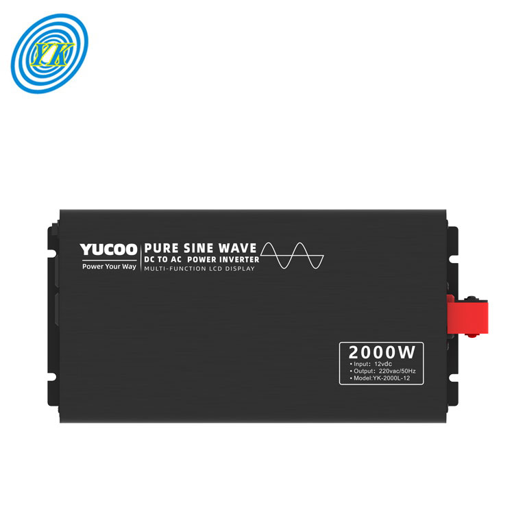 Yucoo hot sell Off-grid 1500W 12v/24v/48v/60v/72v to 110v/220v pure sine wave power inverter