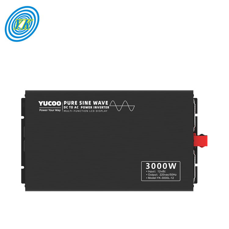 High frequency 12v 24v 48v 60v 72v to 220v 110v 3000w pure sine wave inverter