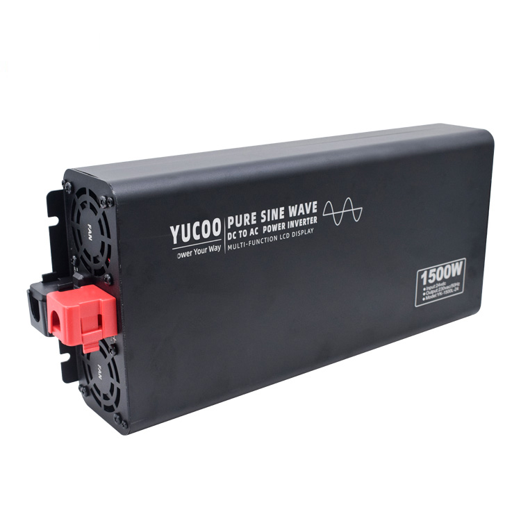 Yucoo pure sine wave inverter 1500w east power inverter 220vac 12vdc