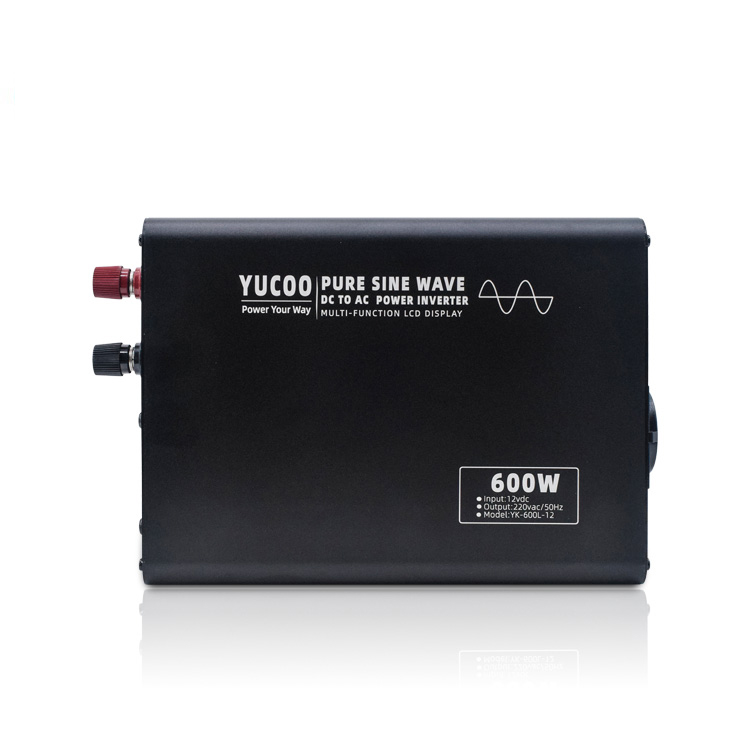 Yucoo pure sine wave inverter 600W 24V To 220V Inverter 600W 24V To 110V Inverter east power inverter