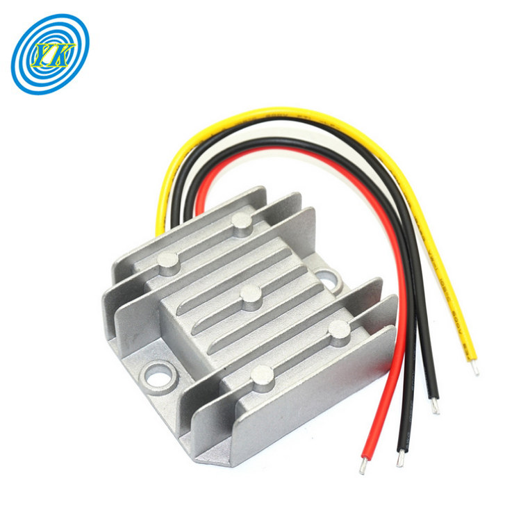 Yucoo 10A Dc Dc Converter 12V 24v to 5v 10A dc converter Voltage Regulator For Cars 50w