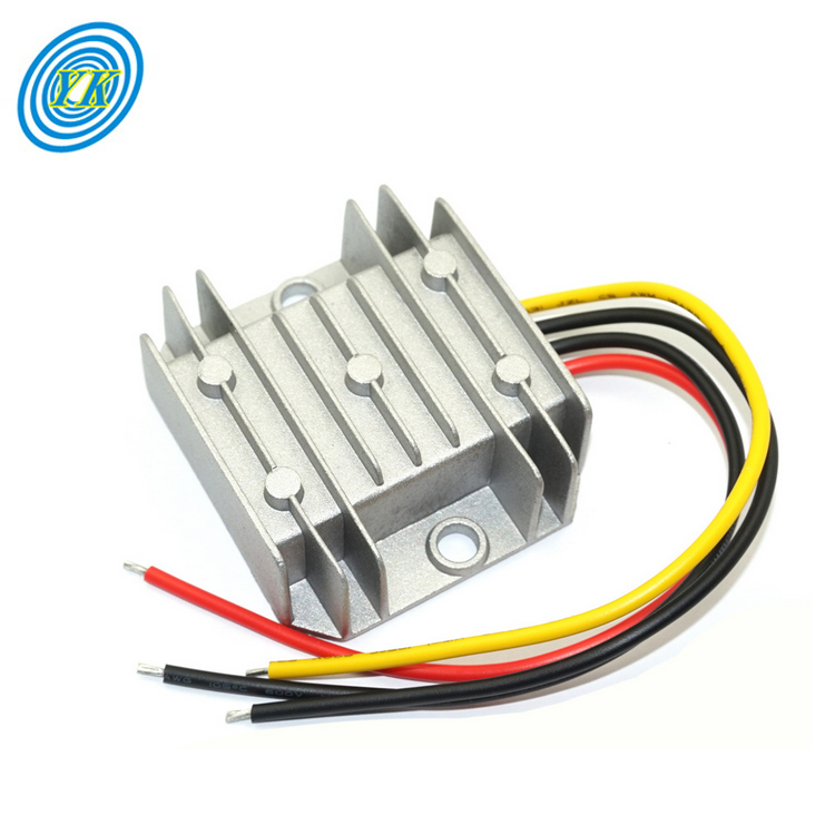 Yucoo 10A Dc Dc Converter 12V 24v to 5v 10A dc converter Voltage Regulator For Cars 50w