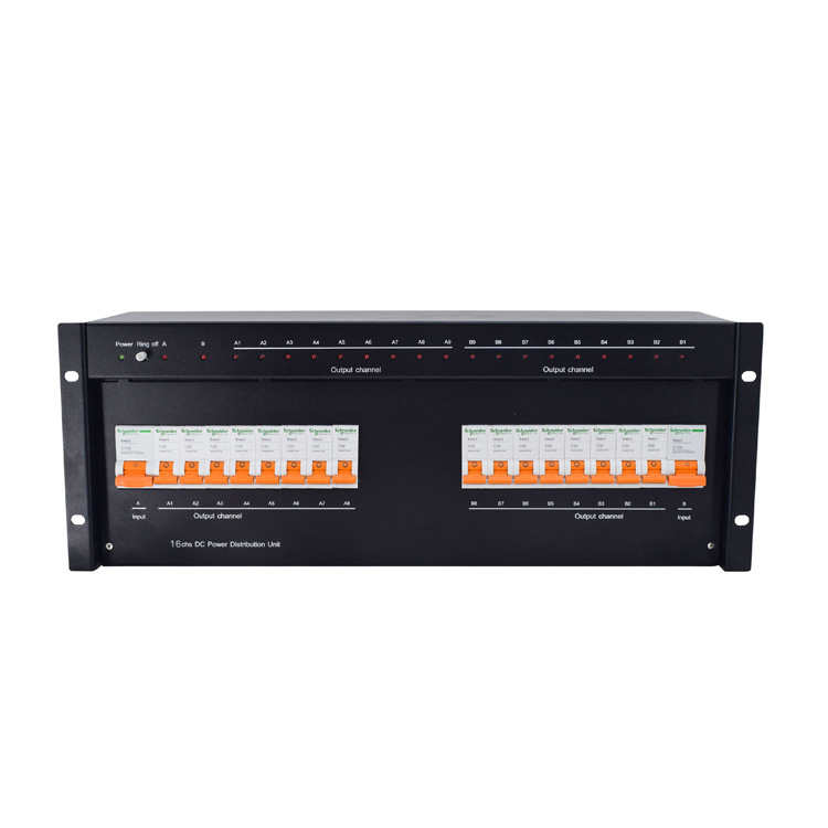 Rack mount pdu 16 ways electrical distribution box 24v 48v 110v 220v power distribution unit