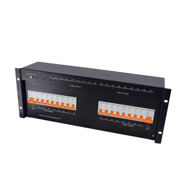 Rack mount pdu 16 ways electrical distribution box 24v 48v 110v 220v power distribution unit