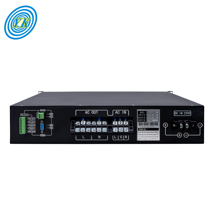 Rack mount intelligent 220Vdc to 220Vac 5000va inverter pure sine wave for telecom