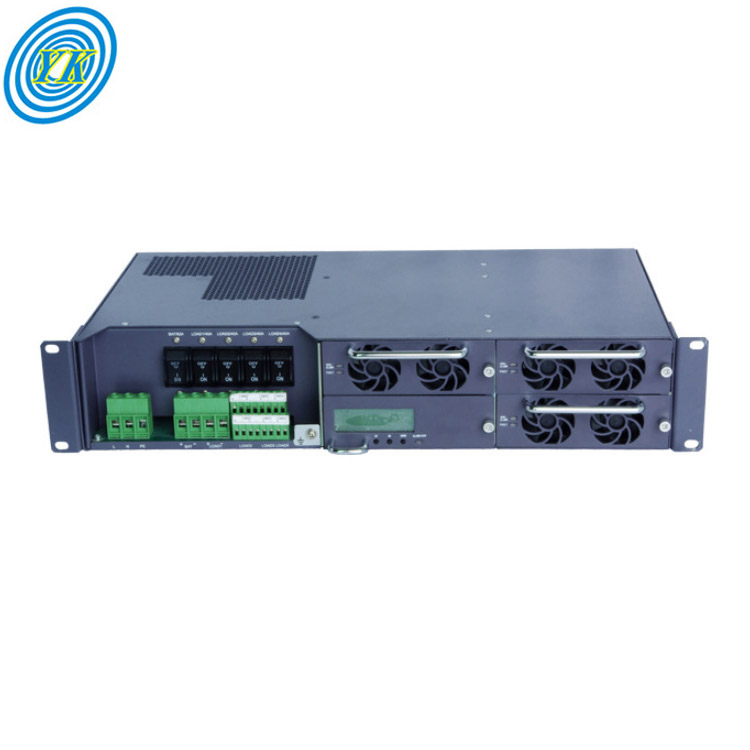 2u 48v 90a rack mount telecom rectifier system