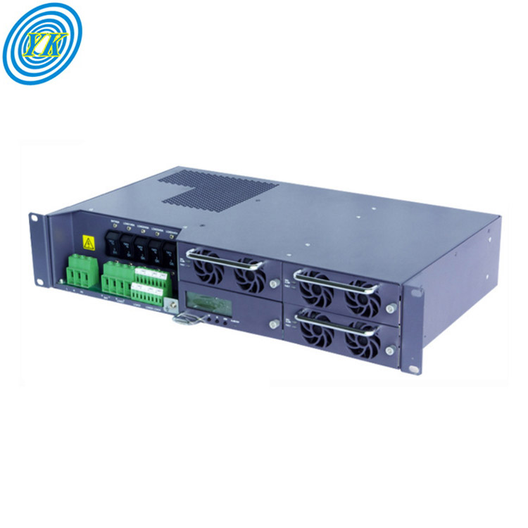 2u 48v 90a rack mount telecom rectifier system