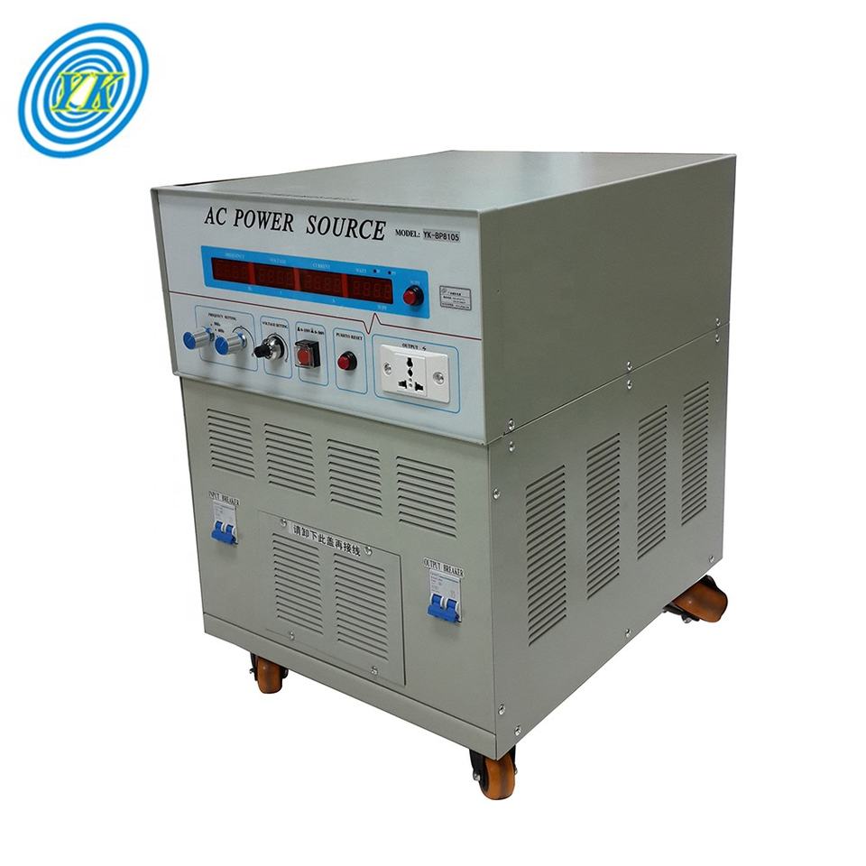 Variable single phase 2kva 60hz to 50hz 47Hz~70Hz 400hz frequency converter