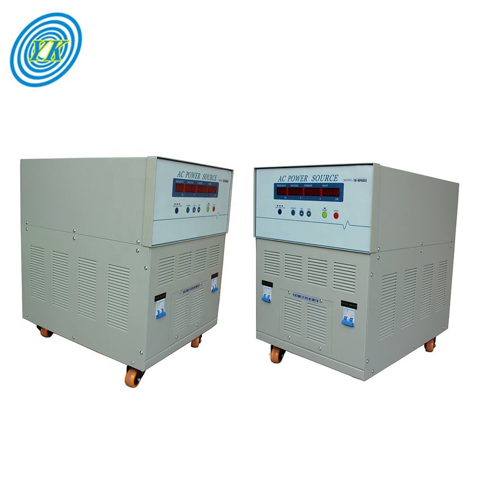 Variable single phase 3kva 60hz to 50hz 47Hz~70Hz 400hz frequency converter