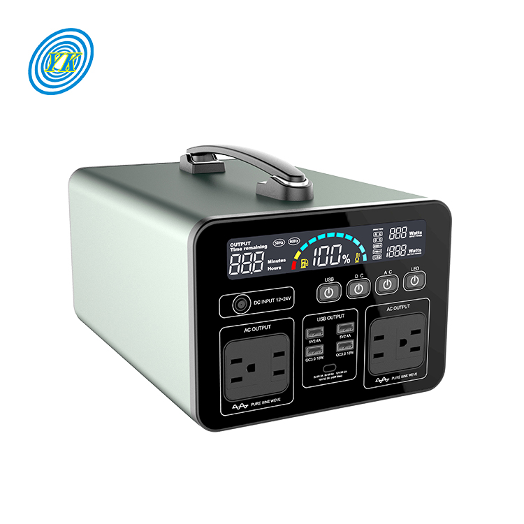 Yucoo Portable power station 1000W Portable power supply Mutil -function portable generater