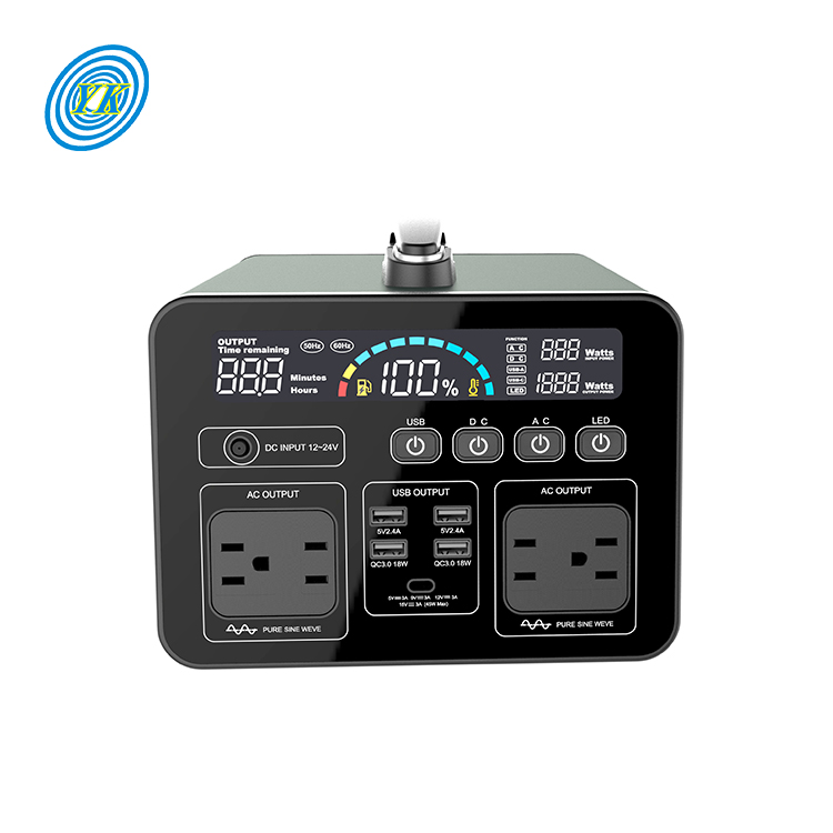 Yucoo Portable power station 1000W Portable power supply Mutil -function portable generater