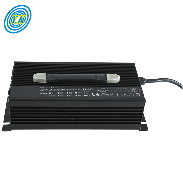 Yucoo 48V 25A lead acid Battery Charger for Civil use 1200W