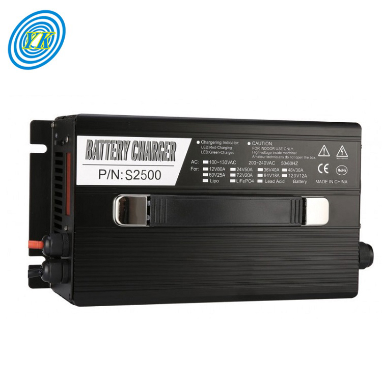 Yucoo 24V 50A lead acid Battery Charger for Civil use 1200W