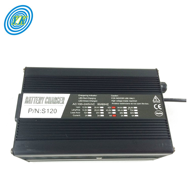 Yucoo 60V 2A lead acid Battery Charger for Civil use 120W