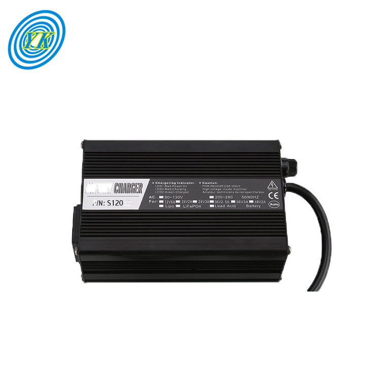 Yucoo 24V 4A lead acid Battery Charger for Civil use 96W