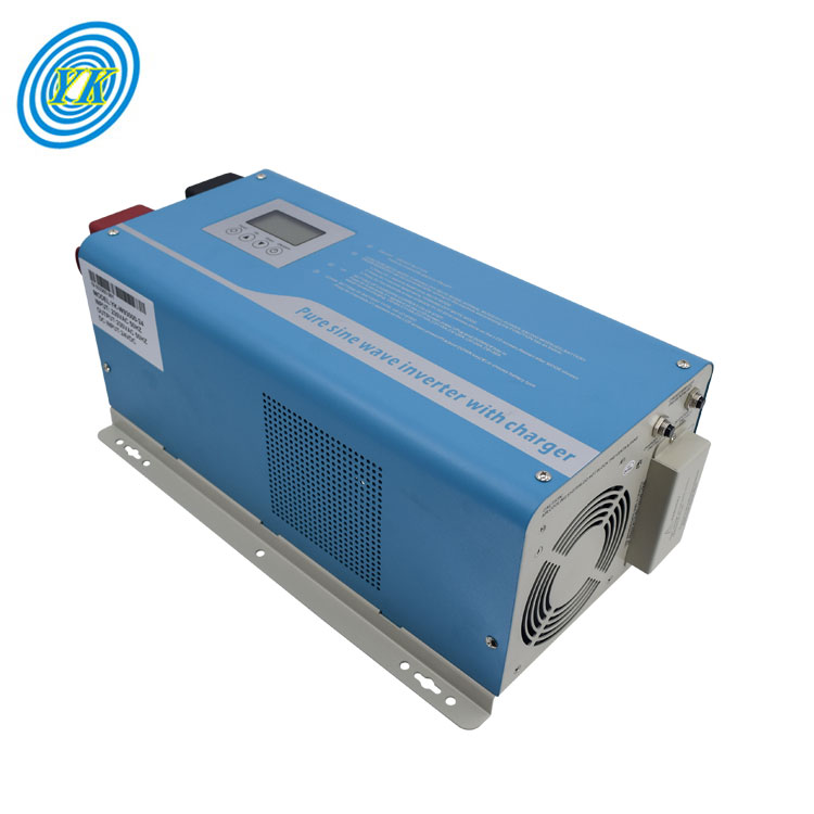 24/48/96VDC to 120/220VAC power inverter pure sine wave 5000w with a built-in charger