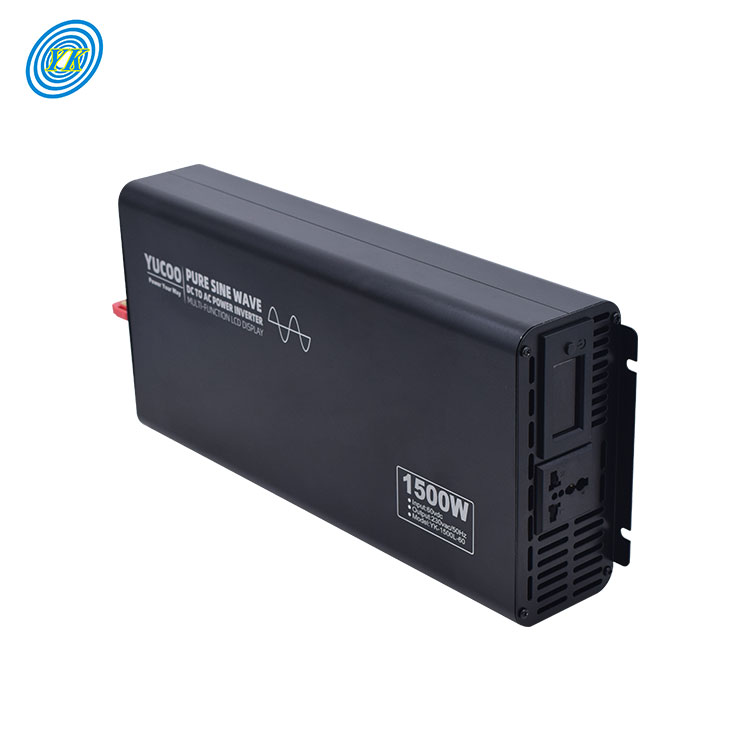 Yucoo pure sine wave inverter 1500W 24V To 220V Inverter east power inverter 1500W 24V To 220V Inverter