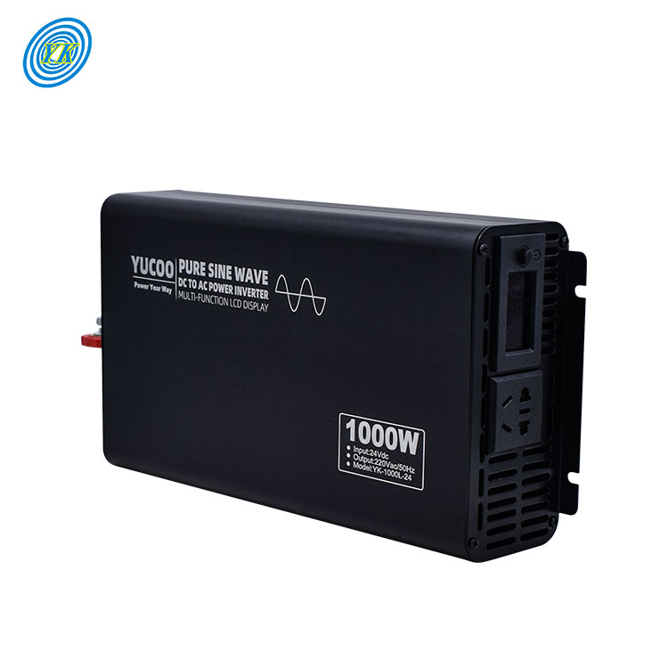 Yucoo 1000w sine wave car inverter 60v portable mobile power supply with inverter