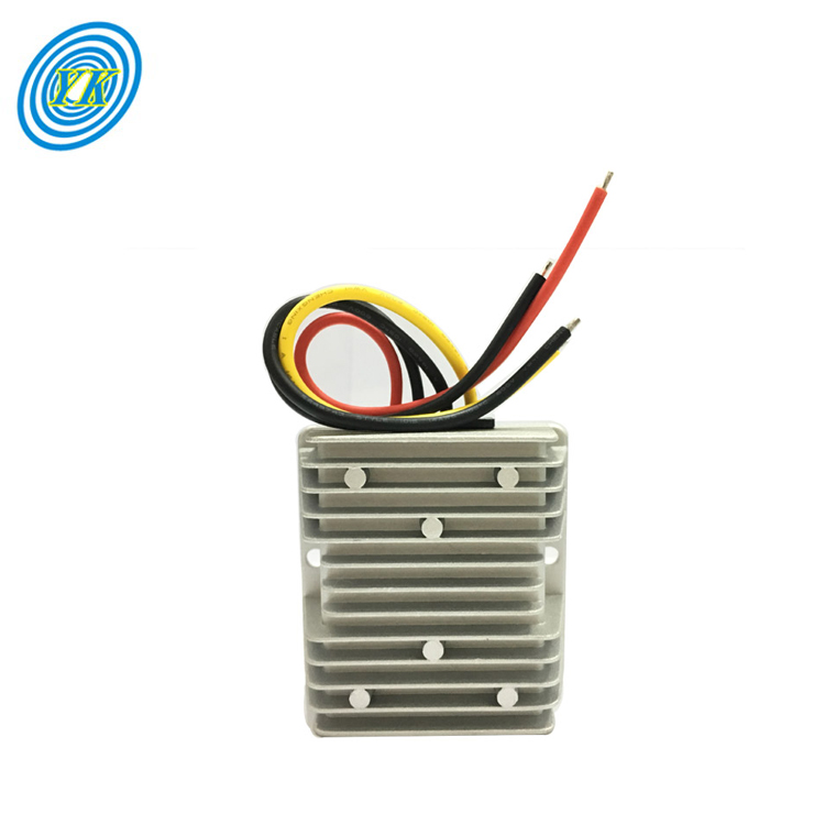 YUCOO dc dc step up 12v to 19V 5A dc converter 95W boost voltage power converter Aluminum shell